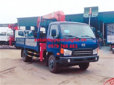 Xe tải Hyundai HD700 gắn cẩu Unic344