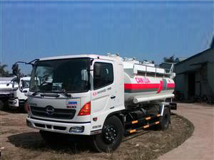 Xe tải Hino bồn xi téc xăng dầu 11 khối  FG