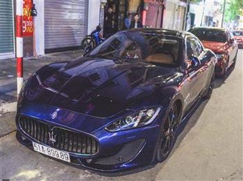 Maserati GranTurismo S hàng hiếm tái xuất trên phố Sài Gòn