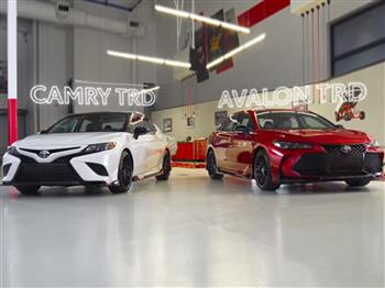 Toyota bất ngờ hé lộ hình ảnh Camry và Avalon TRD trước ngày ra mắt