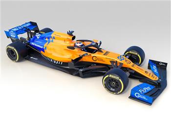 Siêu xe công thức 1 McLaren MCL34 được thay áo mới