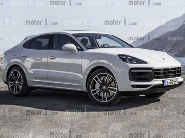 Porsche Cayenne Coupe đối đầu BMW X6 dần lộ diện 1