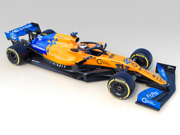 Siêu xe công thức 1 McLaren MCL34 được thay áo mới