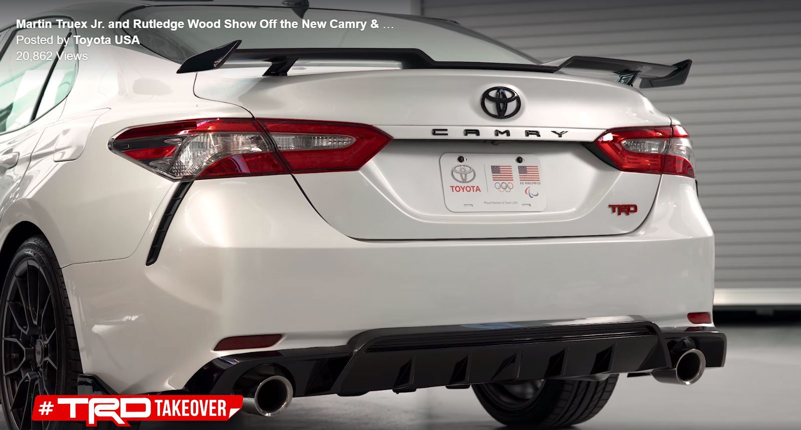 Toyota bất ngờ hé lộ hình ảnh Camry và Avalon TRD trước ngày ra mắt - 4