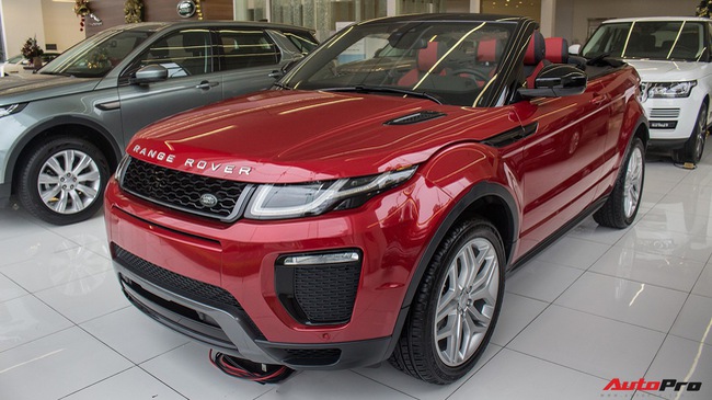 Range Rover Evoque mui trần giá hơn 3,9 tỷ đầu tiên tại Hà Nội - 2